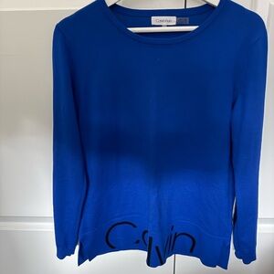 Calvin Klein Cobalt Blue Crewneck Sweater